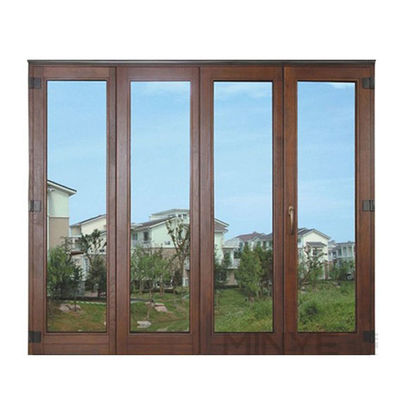 Decoratieve aluminium vouwglasdeuren met EPDM rubberband en 5mm 12A 5mm glas