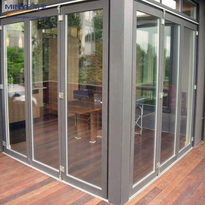 Gebruikte buitendeuren Moderne bi-vouwbare Franse deuren voor tuin en balkon in grote vraag
