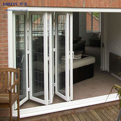 Gebruikte buitendeuren Moderne bi-vouwbare Franse deuren voor tuin en balkon in grote vraag
