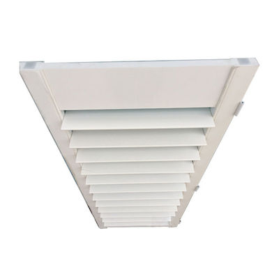 Zonnebeschermingsbladen PVC raamluiken voor buitenplantages met PVC-frame en -frame