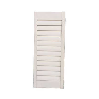 Zonnebeschermingsbladen PVC raamluiken voor buitenplantages met PVC-frame en -frame