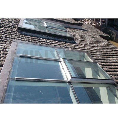 Aluminiumlegering 6063-T5 Op maat gemaakte dakraam voor buitenaf open glasdakvenster