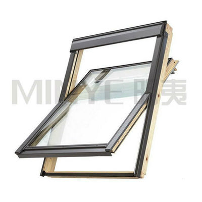 Aluminiumlegering 6063-T5 Op maat gemaakte dakraam voor buitenaf open glasdakvenster
