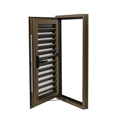 Villa Louver Vensters met geanodiseerd aluminium frame en vaste messen voor woonruimte