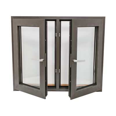 Aluminium ruiten met dubbel gehard glas en horizontale orkaan impact