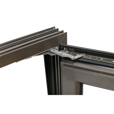 Aluminium ruiten met dubbel gehard glas en horizontale orkaan impact