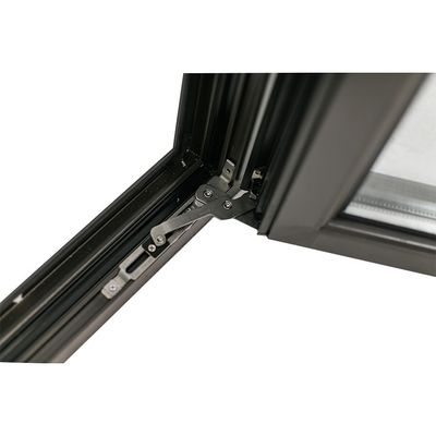 Aluminium ruiten met dubbel gehard glas en horizontale orkaan impact