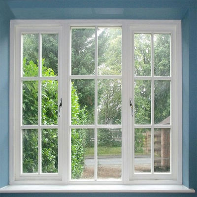 Verkoop Veranda Aluminium Casement Venster met modern ontwerp en warmte-isolatie functie