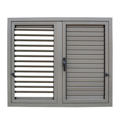 1.0mm-1.4mm Profieldikte Duitsland Aluminium Luwer Venster met Roller Shutter Door