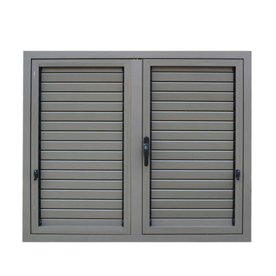 1.0mm-1.4mm Profieldikte Duitsland Aluminium Luwer Venster met Roller Shutter Door