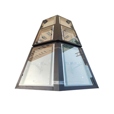 Chinese top hardware gehard glas dakraam met skyview dakraam in aangepaste kleuren