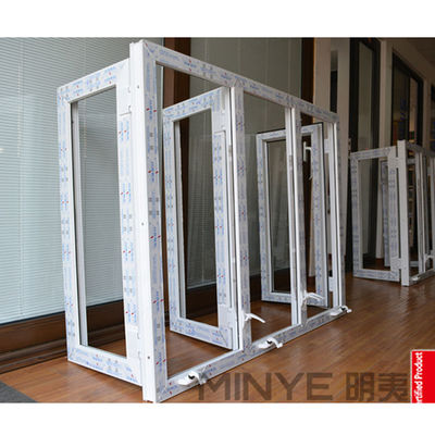 EPDM-rubberband en modern ontworpen UPVC-geboogd ruitvenster voor de Thaise markt