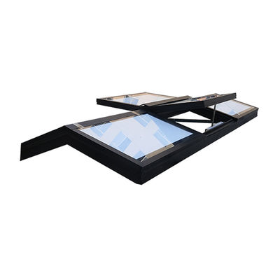 Chinese top hardware gehard glas dakraam met skyview dakraam in aangepaste kleuren