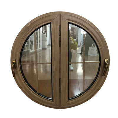 Huisbouw Aluminium Centrum Ronde raam met horizontaal openingspatroon Promotie