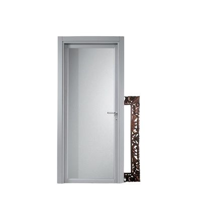 Aluminium glazen deur ontwerp voor badkamer Perfecte combinatie van vorm en functie