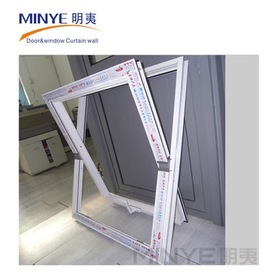 Middenopening Aluminium Frame Verticaal Centrum Pivot Windows voor 5mm 12A 5mm Glas Spec