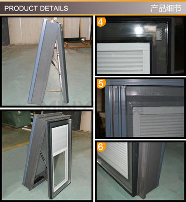 1.4mm Profieldikte Aluminium Zonneverlichting Ruitenschermontwerp voor uw project