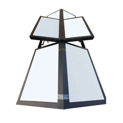 Optioneel kleurprofiel Midcentury Design Aluminiumprofiel Top dakglas dakraam Venster