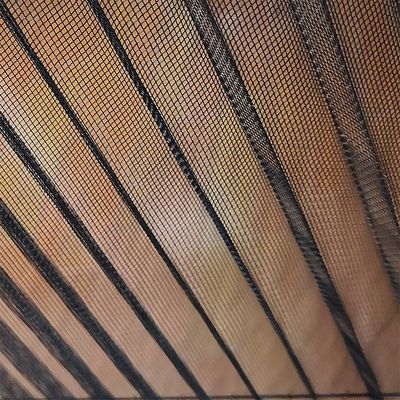 Feature Customized High Transmission Pleated/Folding Mesh Trackless Sliding Aluminium Screen Door