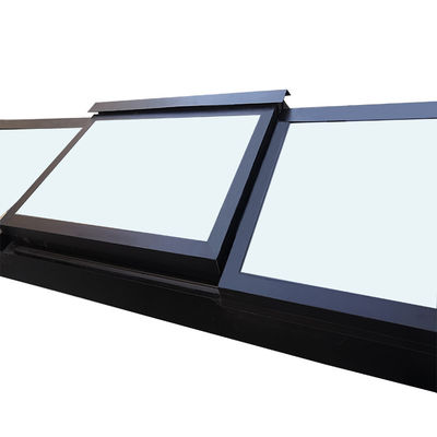Optioneel kleurprofiel Midcentury Design Aluminiumprofiel Top dakglas dakraam Venster