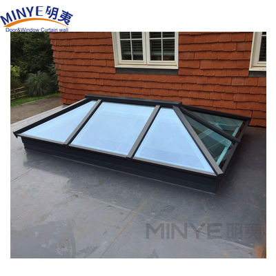 Optioneel kleurprofiel Midcentury Design Aluminiumprofiel Top dakglas dakraam Venster