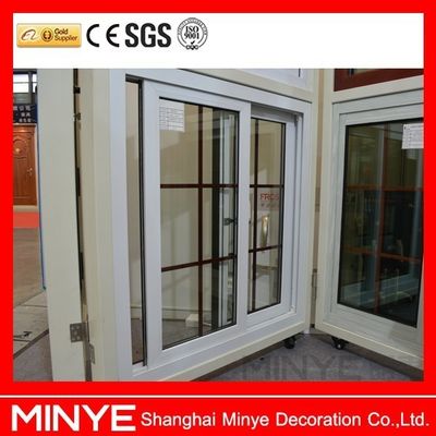 Fiberglass screen netting materiaal en aanpasbaar plastic staal UPVC schuifvenster