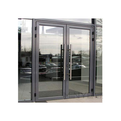 Moderne design waterdicht aluminium legering geluidsdicht vouwdeur met gehard glas