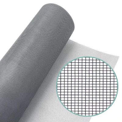 Interieur Zwart glasvezel scherm houdt muggen buiten en laat lucht stromen