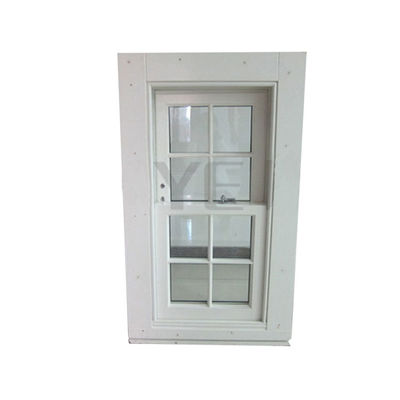 Glijdend UPVC-venster met dubbel geglazuurd dubbel getemperd boogtopcirkel opwaarts-afwaarts glas