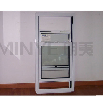Glijdend UPVC-venster met dubbel geglazuurd dubbel getemperd boogtopcirkel opwaarts-afwaarts glas