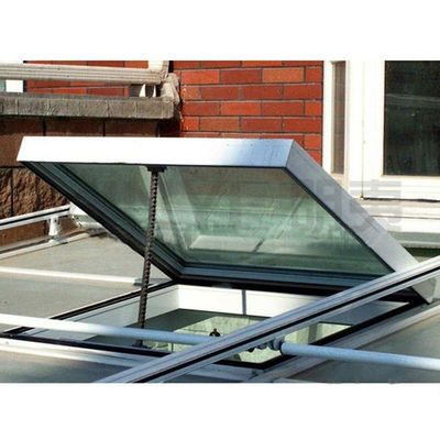 3.0mm CE Aluminium bekleding Houten profiel Moderne dubbele beglazing dakraam voor appartement
