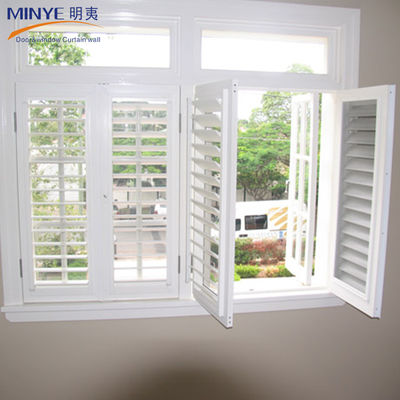 Glanz poeder gecoat hoogwaardig PVC/UPVC Jalousie Louver Windows voor duurzame luiken