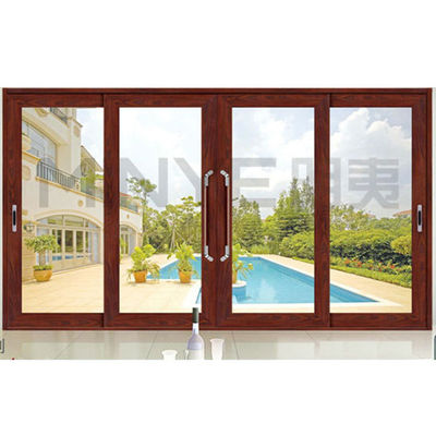 Glasdeur Eenvoudige en harmonieuze aluminium schuifdeuren met Chinese top hardware