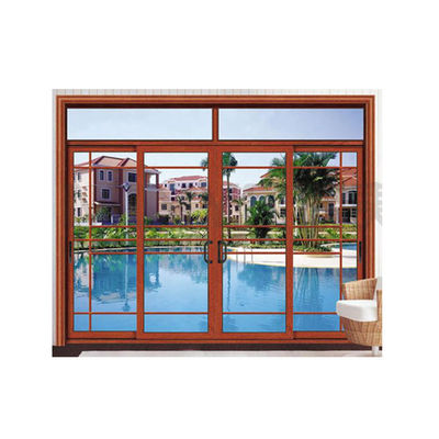 Glasdeur Eenvoudige en harmonieuze aluminium schuifdeuren met Chinese top hardware