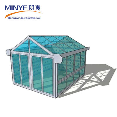 4500 pa Winddicht en 30-40db geluidsdicht Elegante tuin glazen winter zonnebaden