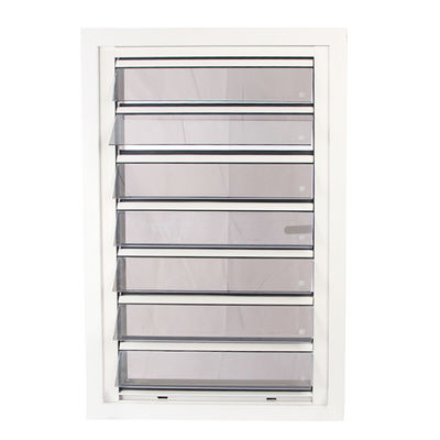 Opwaartse rolluiken van aluminiumglas met vliegscherm en aluminiumframebescherming