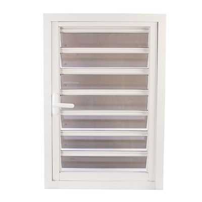 Opwaartse rolluiken van aluminiumglas met vliegscherm en aluminiumframebescherming