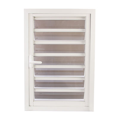 Opwaartse rolluiken van aluminiumglas met vliegscherm en aluminiumframebescherming