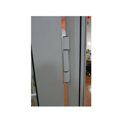 Witte rooster aluminium hoofddeur ontwerp met aangepaste grootte configuraties