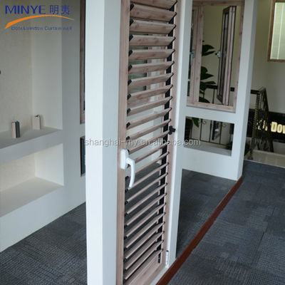Aanpasbare driehoeksluisluiken met aluminiumprofiel deur uit Shanghai