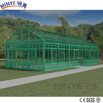EUROPESE Design Stijl Luxe prefab huizen met aluminium frame en Lowe geïsoleerd glas
