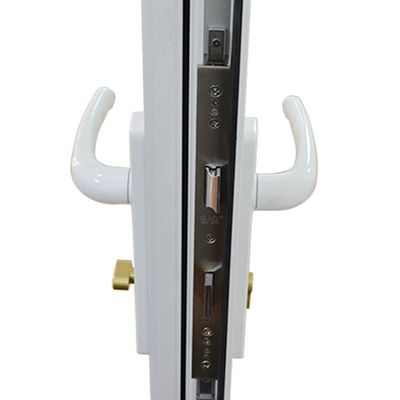 Gepersonaliseerde grootte boog Interieur roestvrij staal badkamer deur met gehard glas