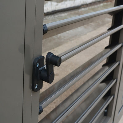 PVC-profiel Aluminium Interieurbeveiligingsluchter Venster Hurricane Impact Vensterkasten