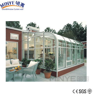 Eenvoudige/gelamineerde/gehardgemaakte/laag-E/helder/gekleurde/drievoudige glazen zonnekamer voor wintertuin