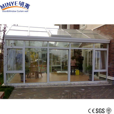 Eenvoudige/gelamineerde/gehardgemaakte/laag-E/helder/gekleurde/drievoudige glazen zonnekamer voor wintertuin