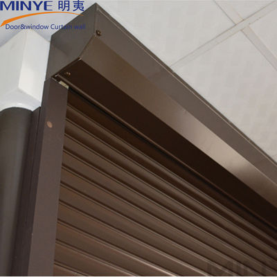 Commerciële schaduwoplossing Aluminium deur rolluikdeuren voor woonruimtes