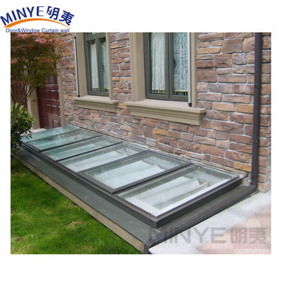 Skyview Aluminium dakverlichting met geluidsdichte functie en automatische opener