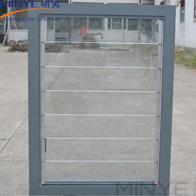 Persoonlijke kleuren Frans ontwerp Automatische glazen ruiten Jalousie met Duitsland hardware