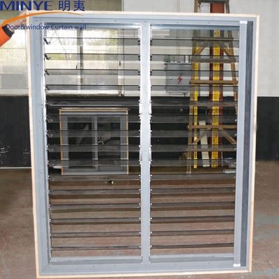 Poedercoating van aluminiumlegering geluidsdichte lussen voor commerciële gebouwen