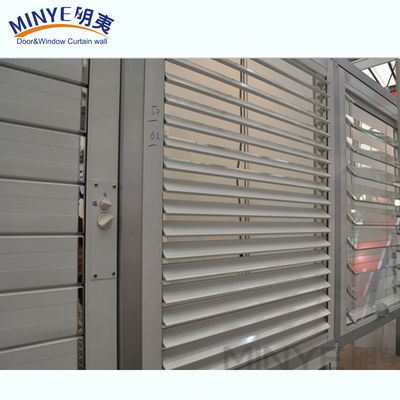 OEM-luiken voor glasplantages met aluminiumprofiel met rollende openingsrichting